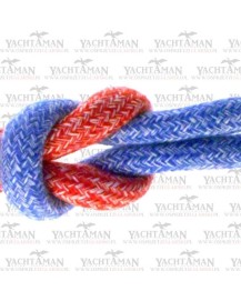 Lina szotowa, fałowa Solano 8mm Niebieska Poliester HT Elana des. 31 Seatec Lina żeglarska z elaną