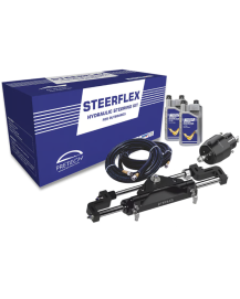 Przekładnia hydrauliczna sterowania PRETECH SF-115 – zestaw do silników do 115 KM, komplet hydrauliki