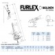 Furlex 50S, 7,7 metra, sztag 4mm, roler foka 