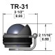 Kompas Ritchie TREK Czarny Model: TR-31