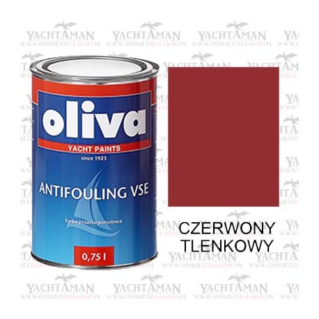 Farba przeciwporostowa Oliva Antifouling VSE CZERWONA