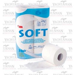 Rozpuszczalny papier toaletowy 6 rolek Fiamma Soft