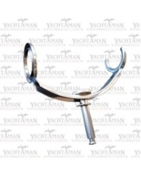 Uchwyt wędki do gniazda dulki wykonany ze stali nierdzenej