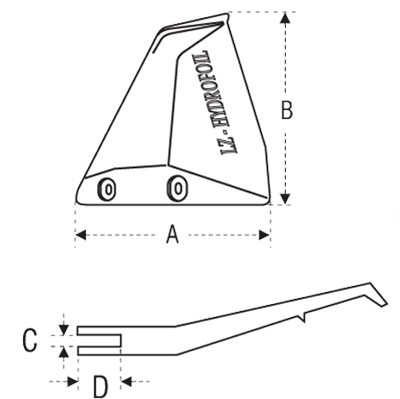 Schemat hydrostabilizatora do łodzi.
